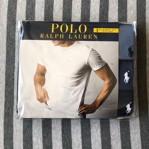 Ralph Lauren Polo 3 Pack Classic Tees.